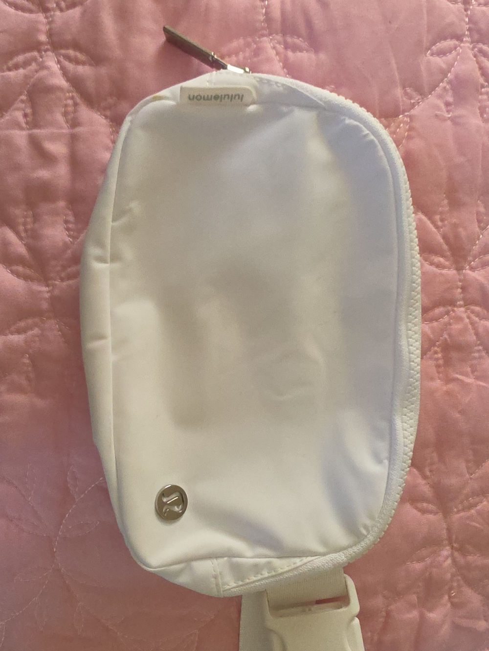 LuluLemon White Belt Bag